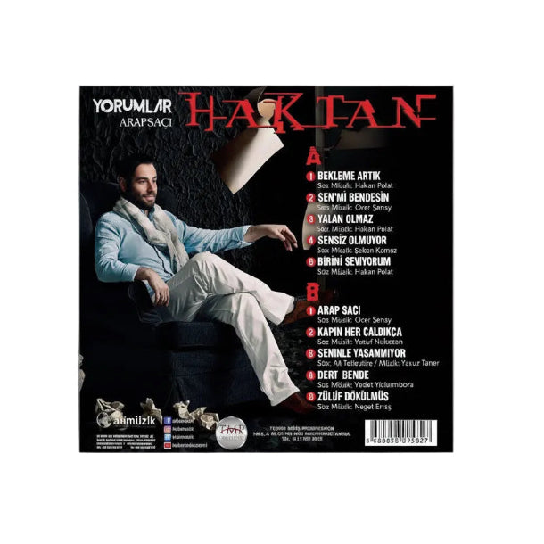 Haktan - Yorumlar Plak- Haktan Arapsaçı Plak (Arabesk | Schallplatte | LP) Haktan Plak