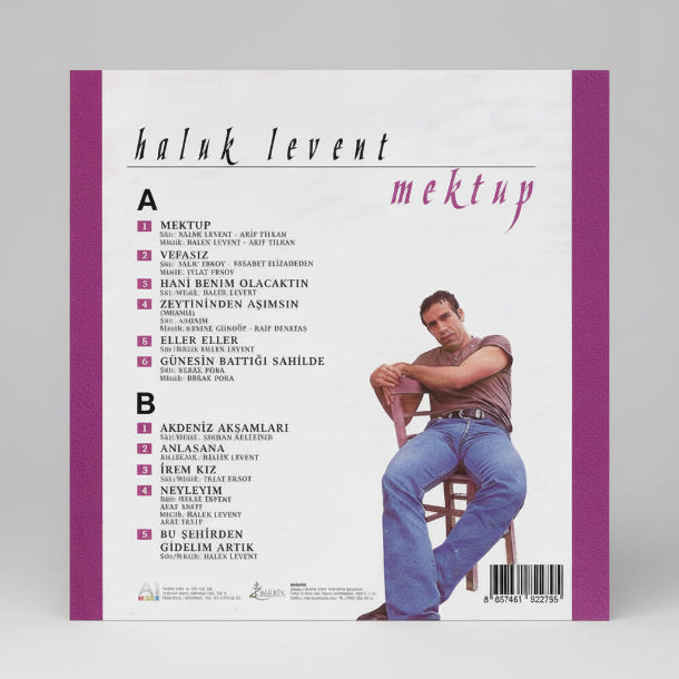 Haluk Levent - Mektup (Türk Rock) | kayıt | LP)Türkçe | Kaynak | Plak