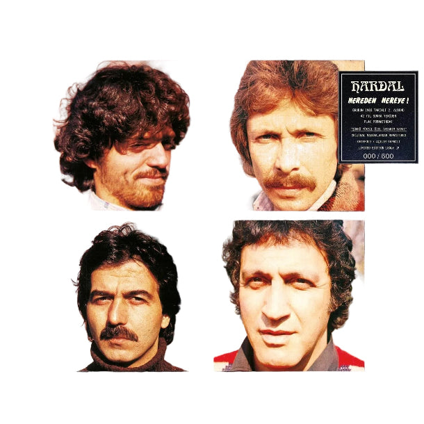 Hardal - Nereden Nereye ! Plak (Limited Numaralı Siyah Plak) Türkischer Rock Schallplatte