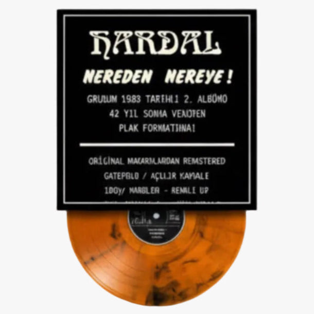 Hardal - Nereden Nereye Plak (Renkli Plak) HARDAL Nereden Nereye Schallplatte | LP
