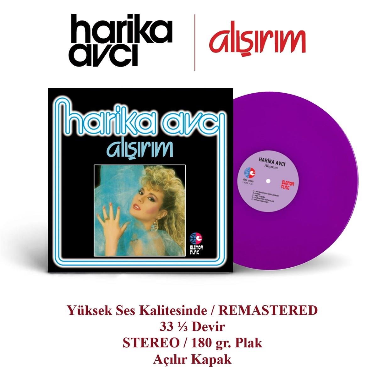 HARIKA AVCI - Alisirim - Record - Vinyl - Plak - Renkli LP