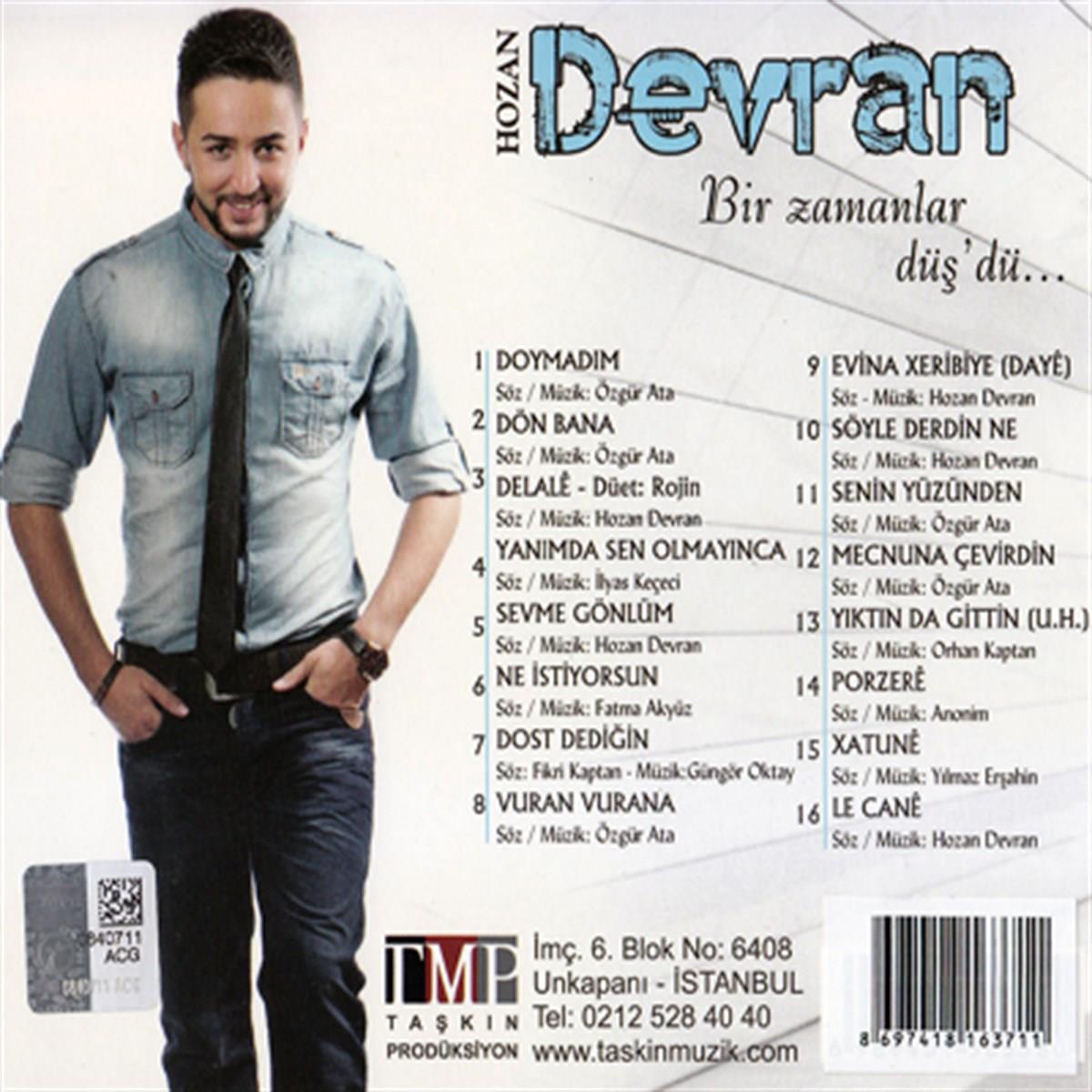 Hozan Devran - Bir Zamanlar Düş'dü(CD)Kürtçe|Halk |müziği|CD