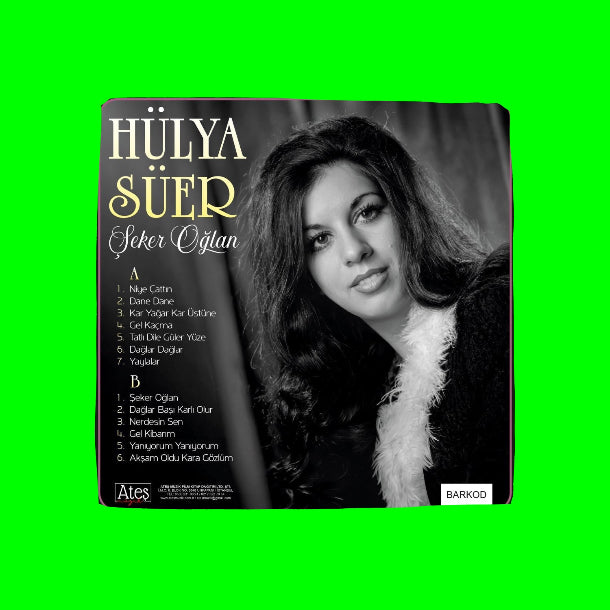 Hülya Süer - Şeker Oğlan (Renkli Plak) Hülya Süer Şeker Oğlan Plak (Renkli Plak) LP