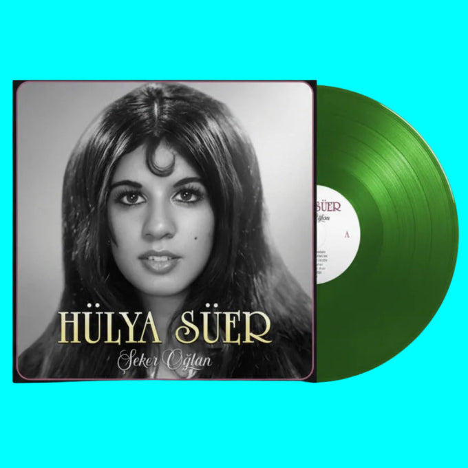 Hülya Süer - Şeker Oğlan Plak(Renkli Plak)Hülya Süer Şeker Oğlan Plak | Türk Halk Müziği | Plak