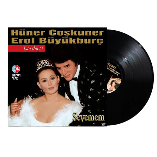 Hüner Coşkuner | Erol Büyükburç - Sevemem (Plak) Türkçe | Pop | Plak | Schallplatte | LP