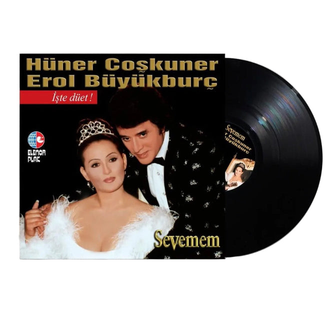 Hüner Coşkuner | Erol Büyükburç - Sevemem (Plak) Türkçe | Pop | Plak | Schallplatte | LP