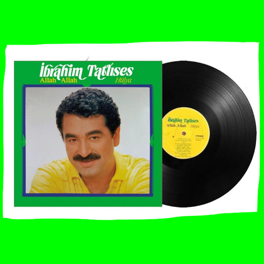 İbrahim Tatlıses Plak | İbrahim Tatlıses Allah Allah / Hülya Plak | Schallplatte | LP