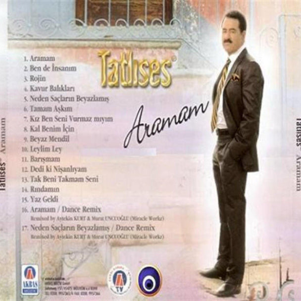 ibrahim Tatlıses CD – Aramam | CD | Turk Halk | Türk halk müziği | CD | Erol Köse Müzik | CD