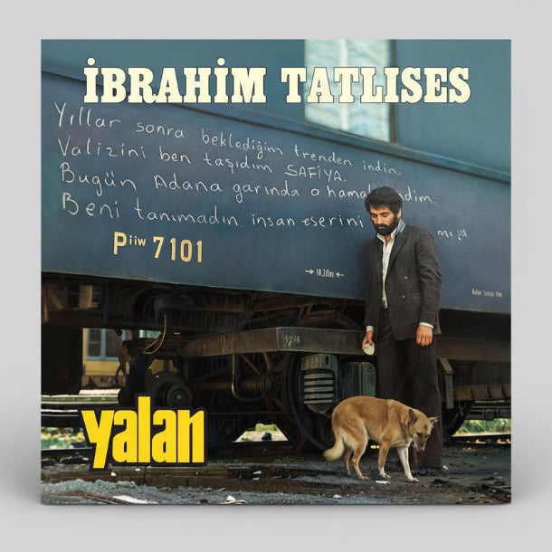 İbrahim Tatlıses Plak | Yalan Plak (İbrahim Tatlıses Yeni Albümü) Arabesk Plak | kayıt| LP