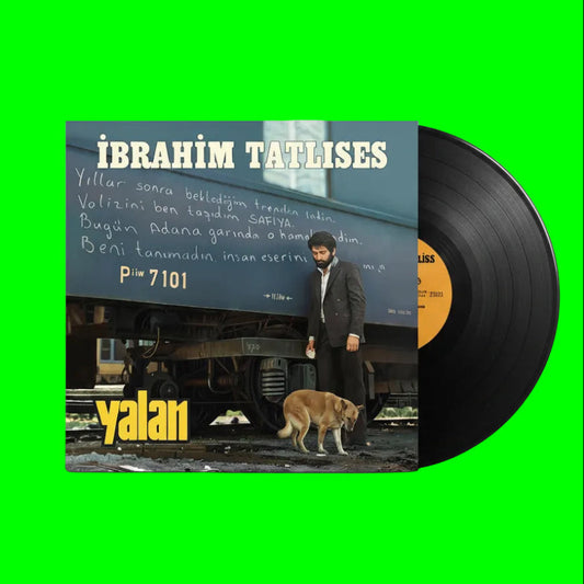 İbrahim Tatlıses Plak | Yalan Plak (İbrahim Tatlıses Yeni Albümü) Arabesk Plak | kayıt| LP