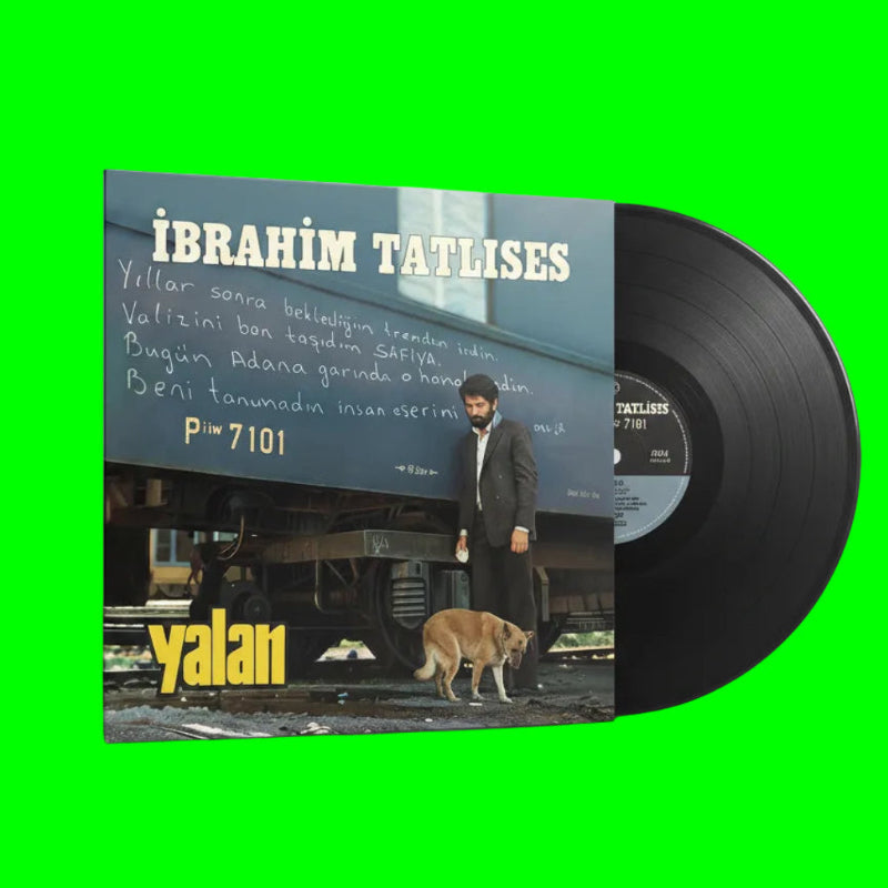 İbrahim Tatlıses Yalan Plak (ibrahim Tatlıses Yeni Albümü )Arabesk Plak | Schallplatte| LP