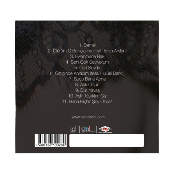 İrem Derici- Dantel (CD) İrem Derici Dantel CD | Türkischer Pop | Türkisch pop | turkisch | CD