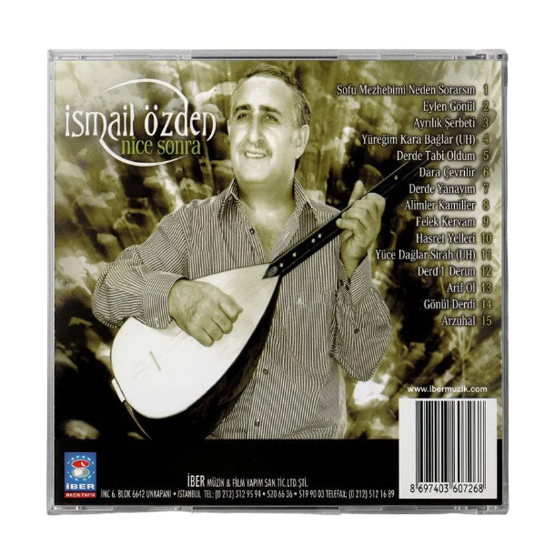 İsmail Özden - Nice Sonra (CD)Türk Halk Müziği / Türk Halk / Deyiş | Türkische Volksmusik | CD