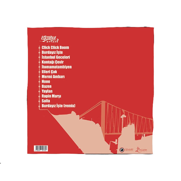 İstanbul Attack - İstanbul Geceleri (Plak) İstanbul Attack İstanbul Geceleri Plak | Türk rap | Türkçe Rap | Plak | Schallplatte