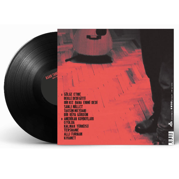 Kaan Tangöze - Gölge Etme (Plak) Bekle Dedi Gitti | Plak | Türkischer rock Schallplatte | LP