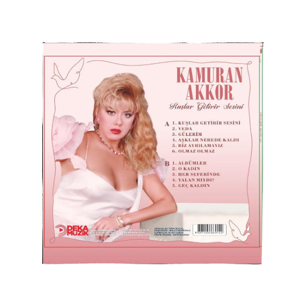 Kamuran Akkor - Kuşlar Getirir Sesini (Plak)Kamuran Akkor Kuşlar Getirir Sesini Plak | Arabesk Plak | LP