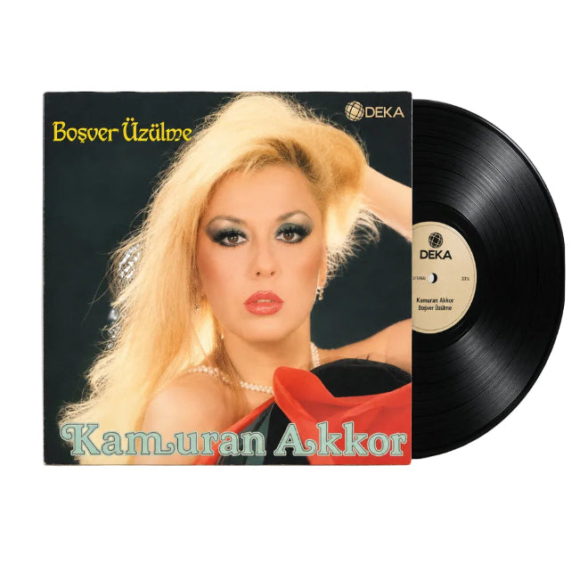 Kamuran Akkor - Boşver Üzülme (Plak)Kamuran Akkor Boşver Üzülme Plak | LP | Arabesk Müzik | Plak