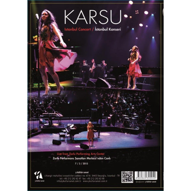 Karsu - İstanbul Konseri DVD (Konser DVD) Karsu Konser DVD