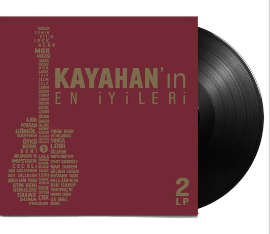 Kayahan Plak Çeşitleri - En İyileriyle +Kayahan - Gönül Sayfam (3 Plak ) SET | Ücretsiz Kargo