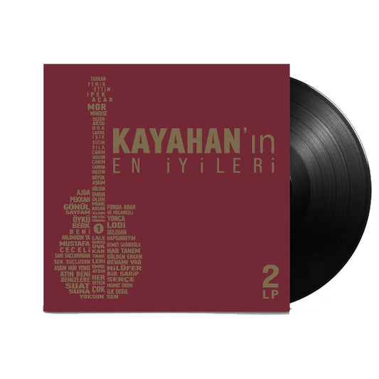 Kayahan Plak - En İyileriyle (2 Plak) Çeşitli Sanatçılar | Kayahan Şarkıları | Plak | kayıt | LP