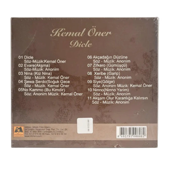 Kemal Öner - Dicle ( CD)Kürtçe CD | Kürtçe Halk | CD
