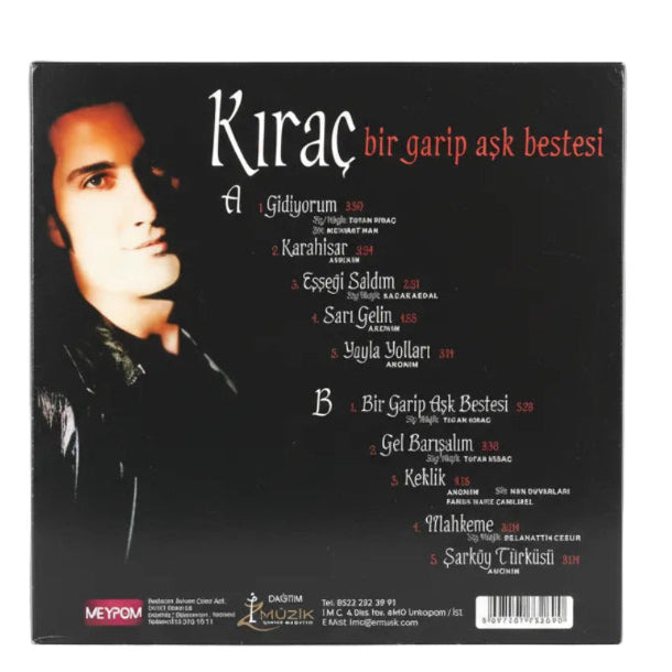 Kıraç Bir Garip Aşk Bestesi Plak(Kıraç Plak)Türkçe rock | Kıraç Schallplatte | LP | Almanya