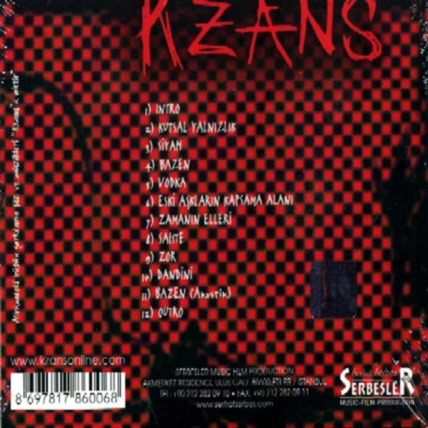 Kzans - Vodka [Türkischer Rock | CD]