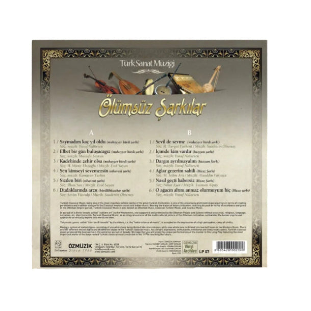 Mediha Şen Sancakoğlu- Ölümsüz Şarkılar(Plak) Mediha Şen Sancakoğlu Ölümsüz Şarkılar Plak |Türkische Kunstmusik | LP