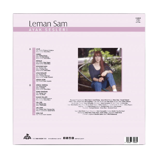 Leman Sam - Ayak Sesleri Plak (Türk Halk | Özgün | müzik | Plak) Leman Sam Ayak Sesleri Schallplatte | LP