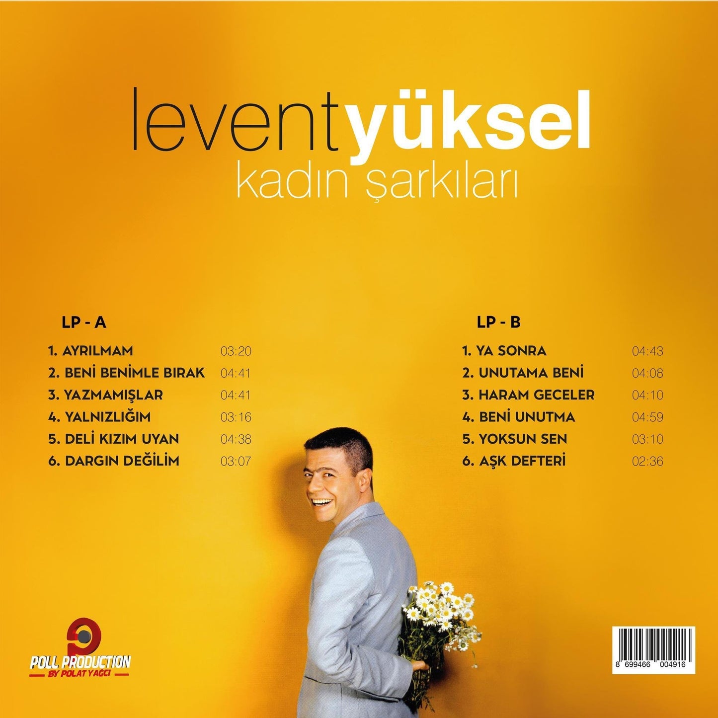 LEVENT YÜKSEL - Kadin Sarkilari - Record - Vinyl - Plak