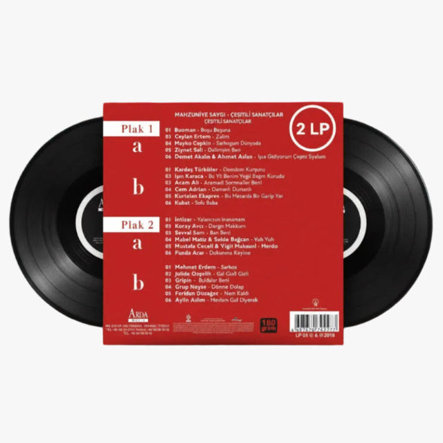 Mahzuni'ye Saygı - Çeşitli Sanatçılar (Türk Halk Müziği) | Türk Halk Müziği | Plak |kayıt | (LP)