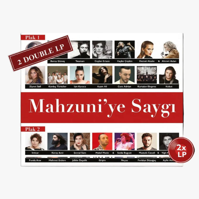 Mahzuni'ye Saygı - Çeşitli Sanatçılar (Türk Halk Müziği) | Türk Halk Müziği | Plak |kayıt | (LP)