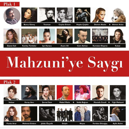 Mahzuni'ye Saygı -Çeşitli Sanatçılar(2 PLAK)Schallplatte