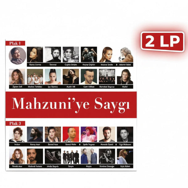 Mahzuni'ye Saygı - Çeşitli Sanatçılar (Türk Halk Müziği) | Türk Halk Müziği | Plak |kayıt | (LP)