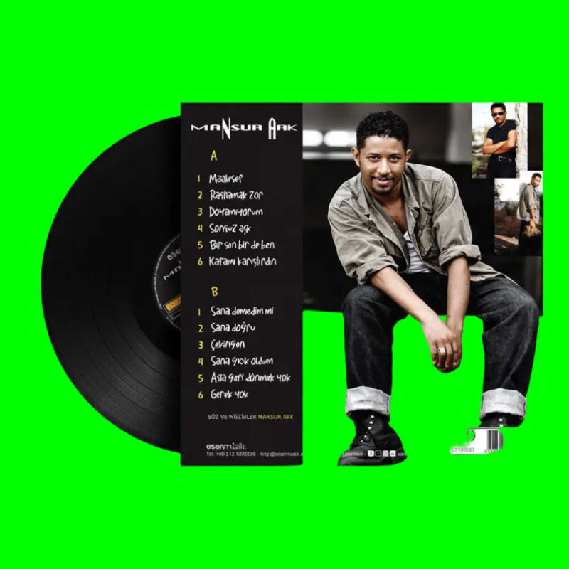 Mansur Ark - Maalesef Plak(Türkische schallplatte)Mansur Ark Plak | Türkçe Pop | Plak | Schallplatte | LP