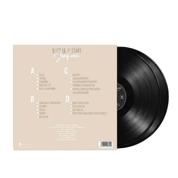 Mazhar Alanson Plak - Senfoni (2 Plak)Türkçe | Pop | Plak | kayıt | LP