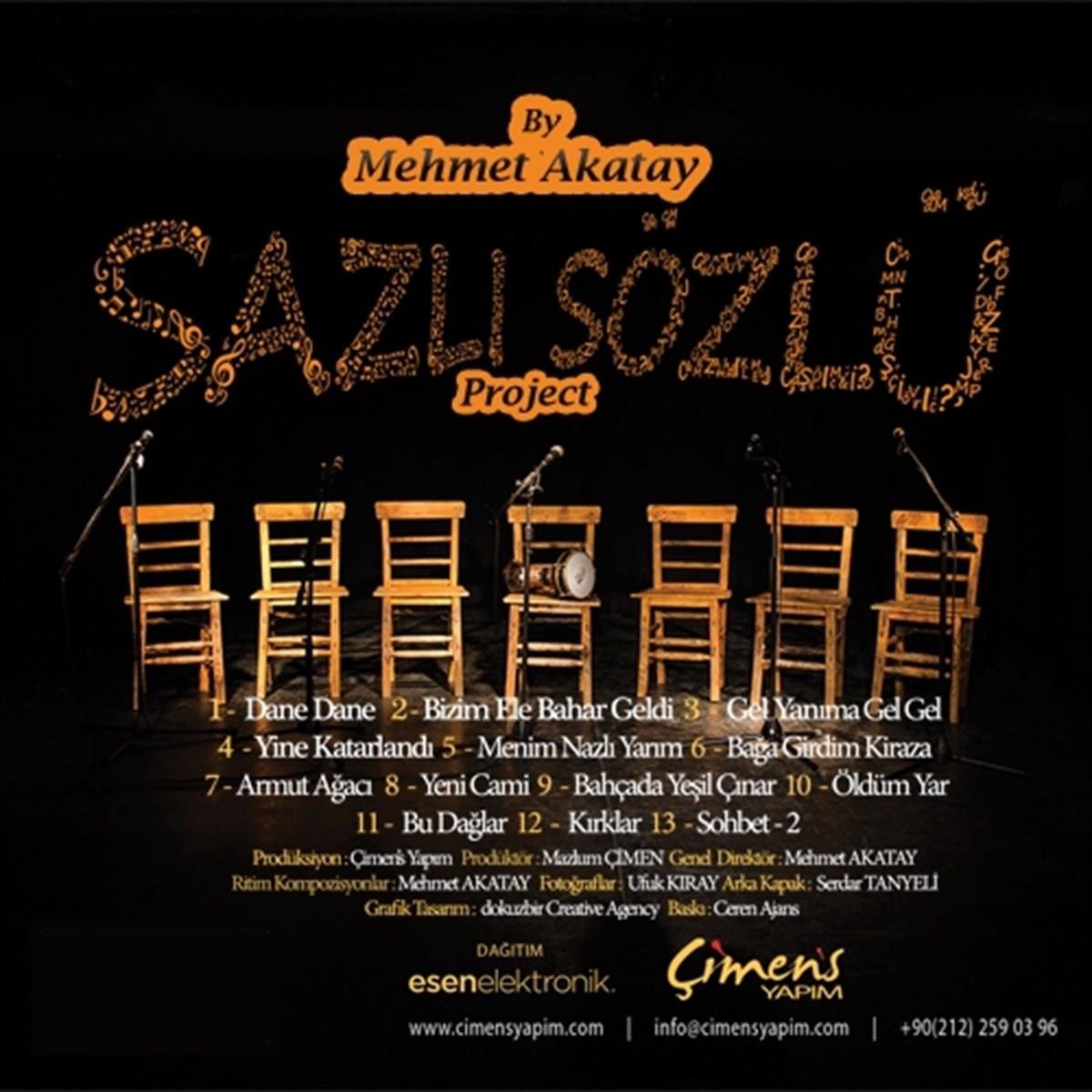 Mehmet Akatay-By Mehmet Akatay-Sazlı Sözlü Project CD