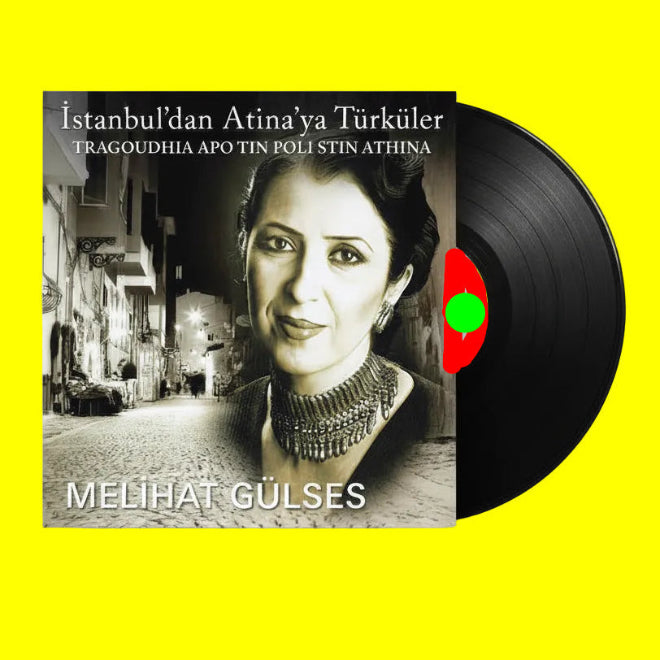 Melihat Gülses - İstanbul'dan Atinaya Türküler (Plak)Melihat Gülses İstanbul'dan Atinaya Türküler (Plak)LP