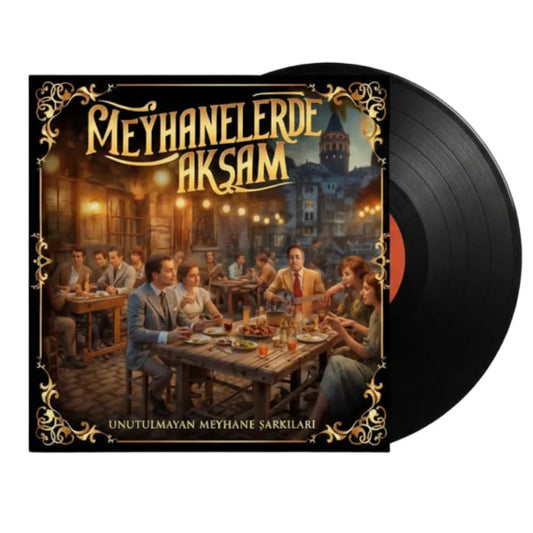 Meyhanelerde Akşam Plak - Mustafa Oruç (Türk Sanat | Plak) Unutulmayan Meyhane Şarkıları Plak