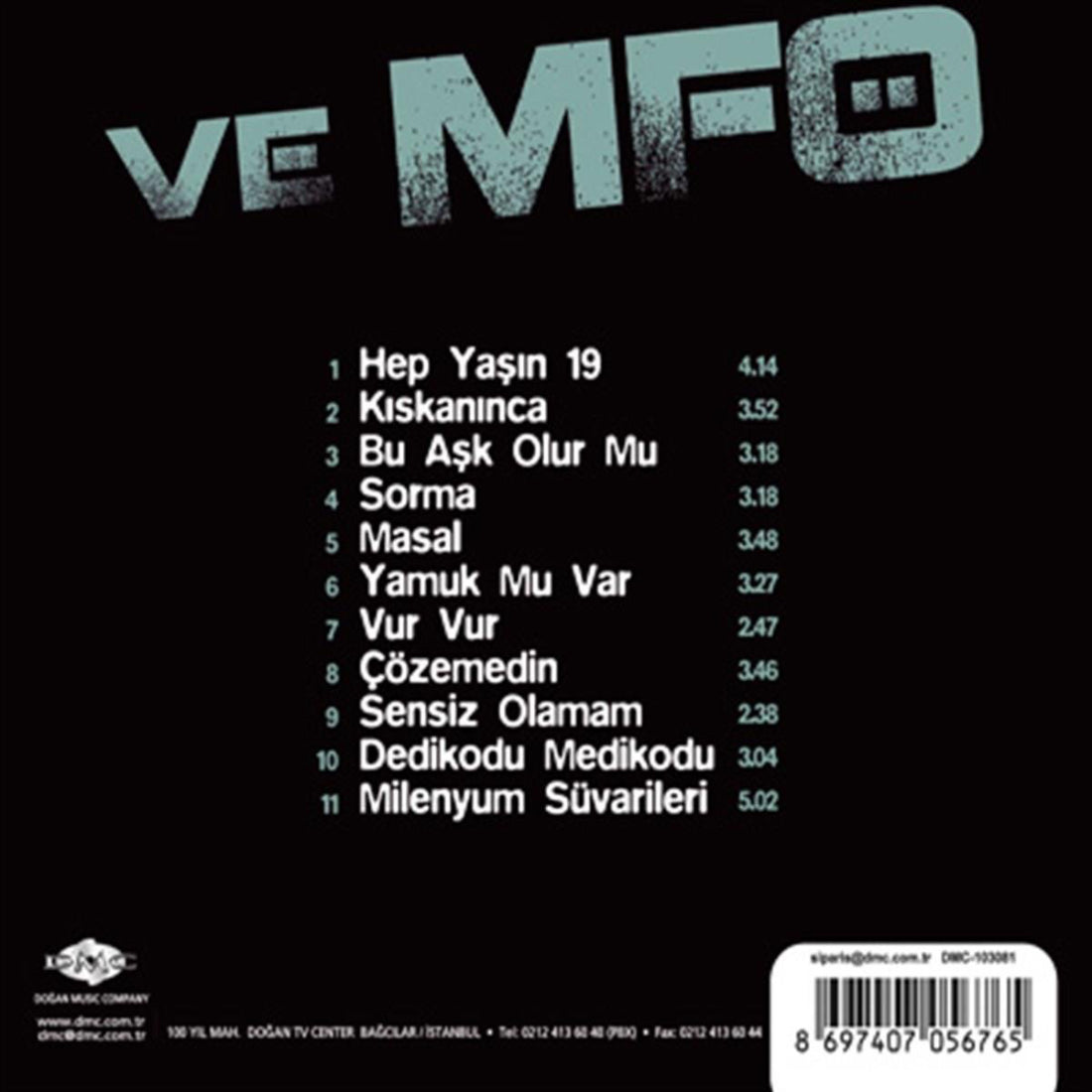 MFÖ (Mazhar Fuat Özkan) - Ve MFÖ |CD