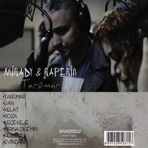 Mirady | Raperin - Tarumar CD | Kürtçe | Rock CD