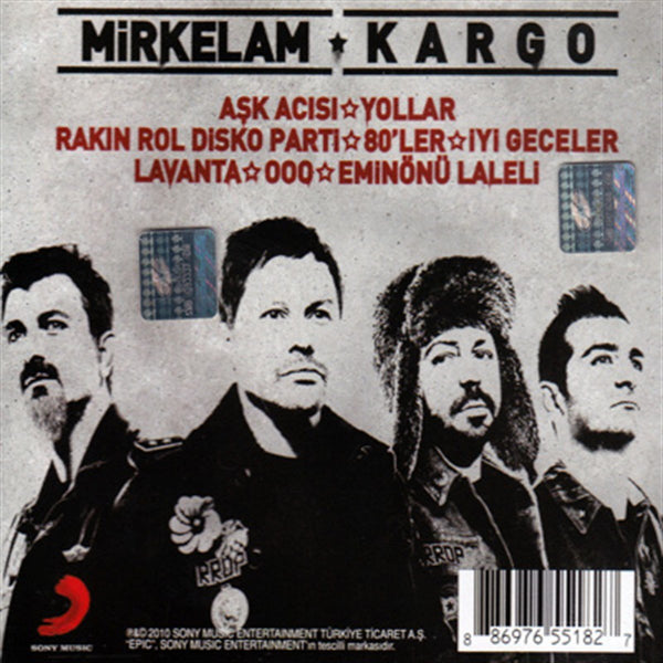 Mirkelam - Kargo CD - RRDP [Türkischer Rock | CD] Karaoke CD | DVD
