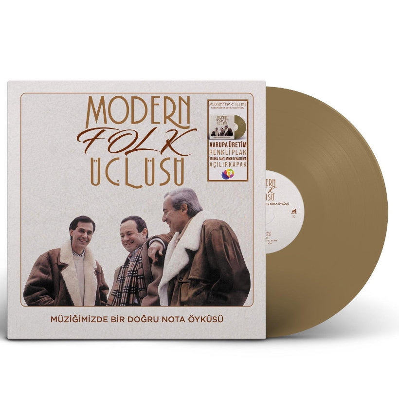 Modern Folk Üçlüsü - Müziğimizde Bir Doğru Nota Öyküsü Plak (Renkli Plak) Modern Folk Üçlüsü Schallplatte