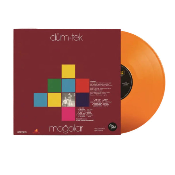 Moğollar - Düm Tek Plak (50.Yıl Özel Baskı Limitli / Numaralı Renkli Plak) Anadolu Rock | Anadolu Pop | Plak