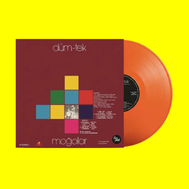 Moğollar - Düm Tek Plak (50.Yıl Özel Baskı Limitli / Numaralı Renkli Plak) Anadolu Rock | Anadolu Pop | Plak