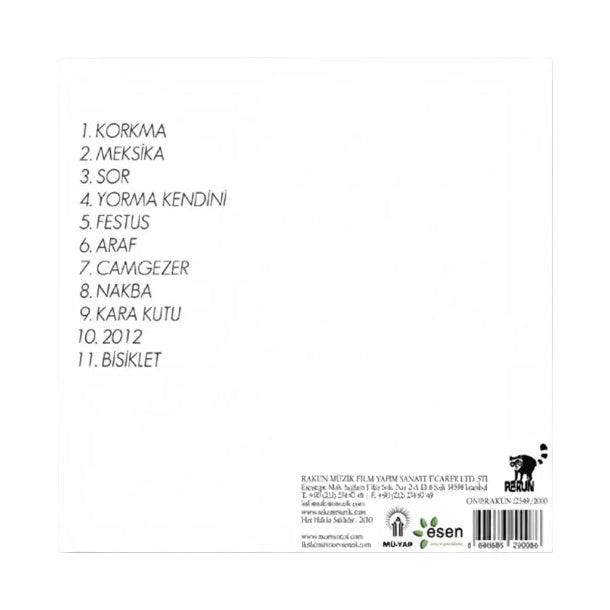 Mor ve Ötesi- Masumiyetin Ziyan Olmaz (CD) Türkçe rock müzik CD'leri