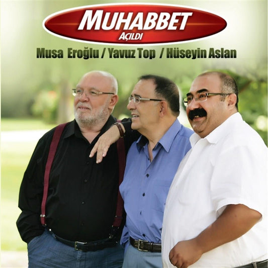 Muhabbet Açıldı CD- Musa Eroğlu - Yavuz Top - Hüseyin Aslan (CD)Türk Halk CD