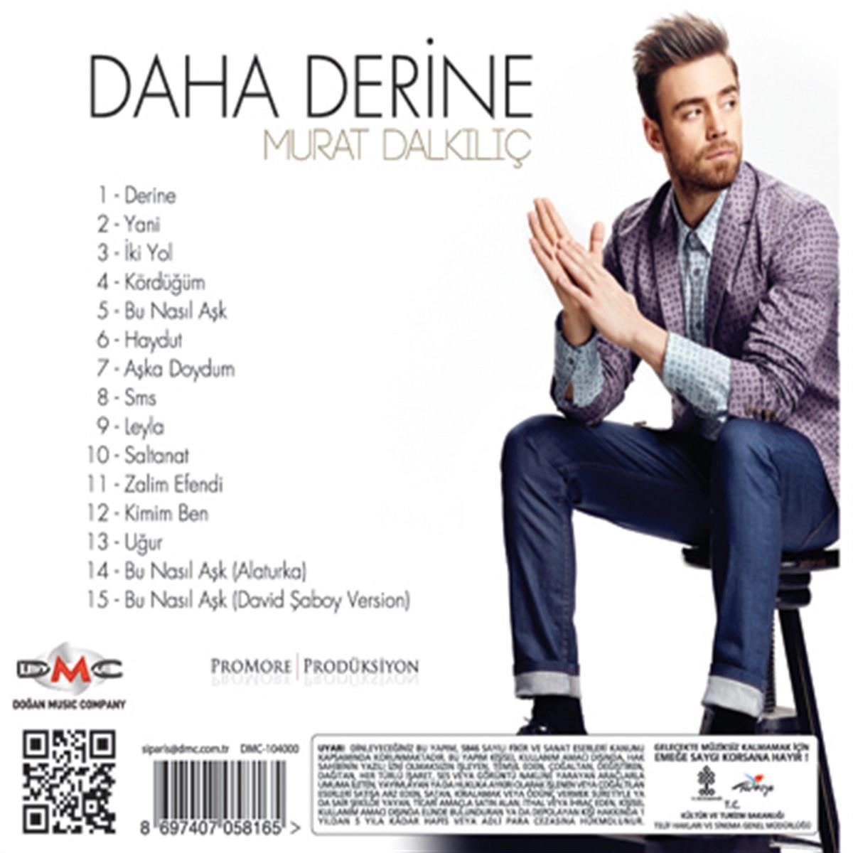 Murat Dalkılıç CD -Murat Dalkılıç Daha Derine CD