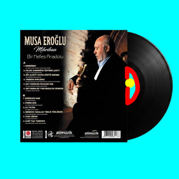 Musa Eroğlu - Mihriban / Bir Nefes Anadolu (Plak) Musa Eroğlu Mihriban Bir Nefes Anadolu Plak