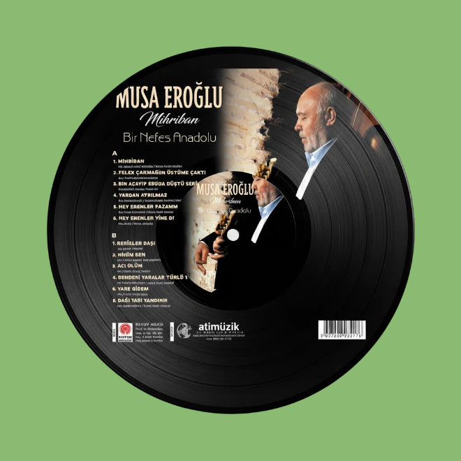 Musa Eroğlu - Mihriban / Bir Nefes Anadolu (Plak) Musa Eroğlu Mihriban Bir Nefes Anadolu Plak
